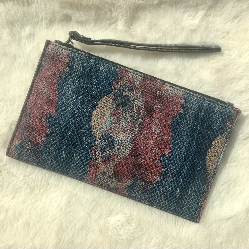 Aimee Kestenberg | Snakeskin Wristlet